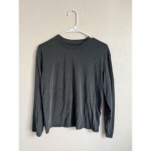 Abercrombie & Fitch Modal Blend Long Sleeve Top Women’s XS Dark Gray Soft Tee